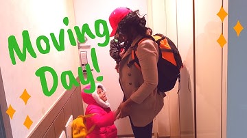 Move In Day, Unpacking and Organizing Our New Home