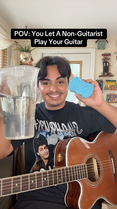 POV: You let a non-guitarist play your guitar