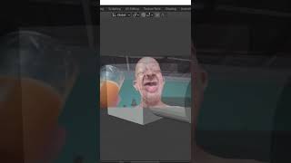 How To Cut Holes in Blender #roblox #robloxanime #3d #blender #robloxfan #animesword #memes #funny