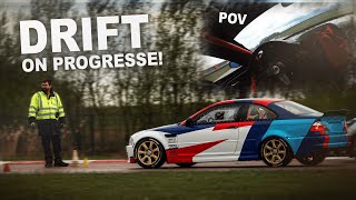 On progresse en DRIFT avec la E46 ///M3 WIDEBODY (boite cassée?!)