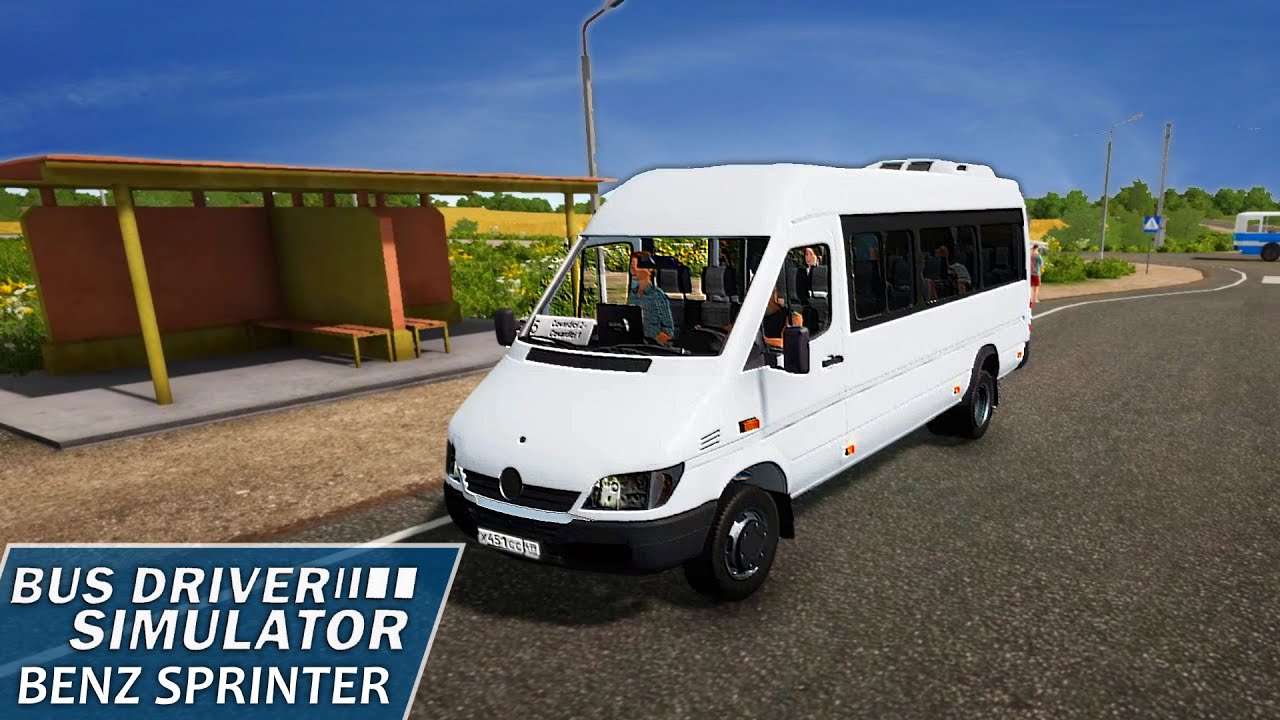 Bus Driver Simulator  Mercedes Sprinter DLC und Murom Suburbs ☆ Let's
