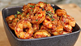 HONEY Garlic Red Argentine Shrimp Recipe