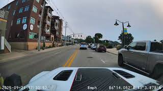 Drive through Grand Haven Michigan 