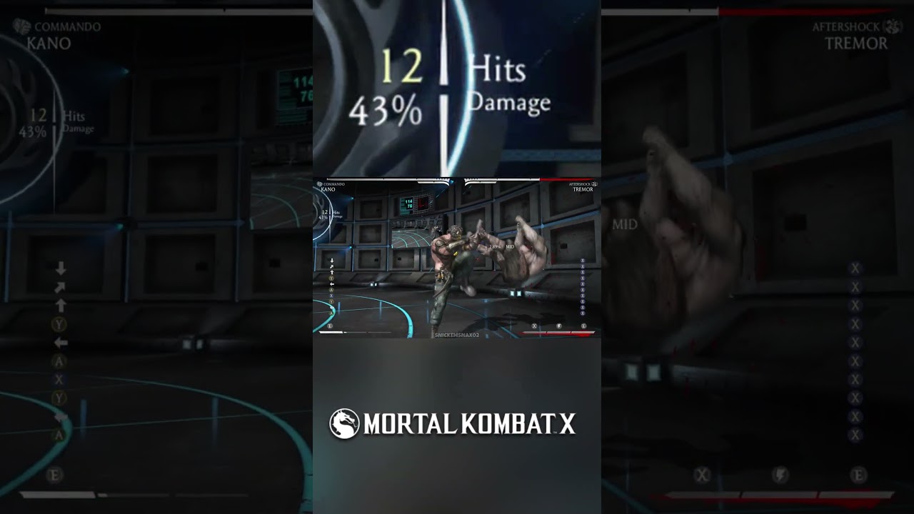 Kano (Commando) 59% Combo (Mortal Kombat X)