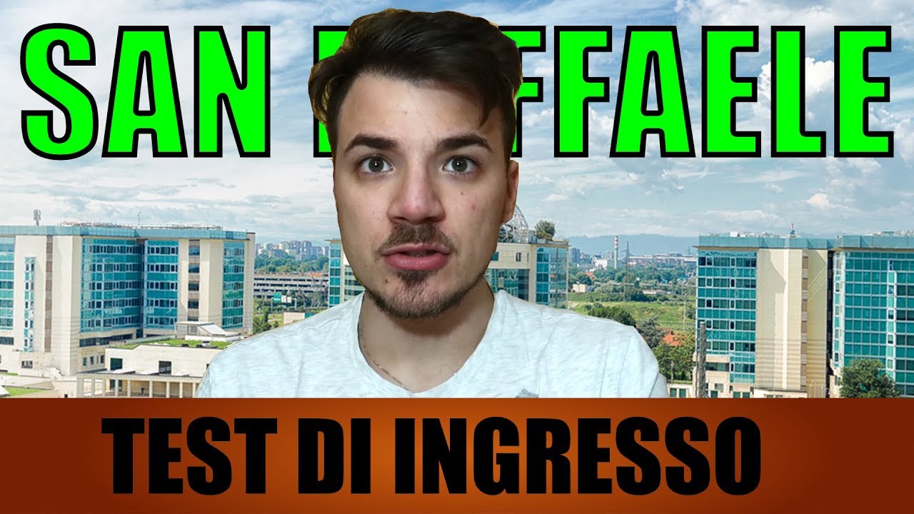 COME SUPERARE IL TEST D'INGRESSO A MEDICINA SAN RAFFAELE | Aboutpeppe893