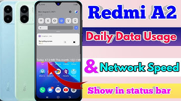 redmi a2 network speed setting | redmi a2 internet speed meter