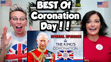 American Couple Reacts: Coronation of King Charles lll | ALL The BEST PARTS! *This Was INCREDIBLE!!*