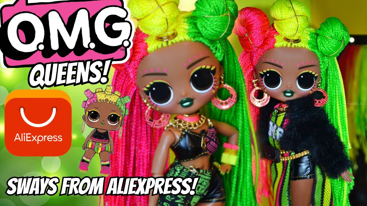 LOL Surprise OMG Queens Sways Fashion Doll With 20 Surprises Including