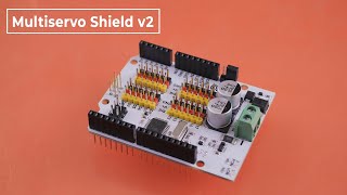 Multiservo Shield — управление множеством сервоприводов по I2C. Железки Амперки