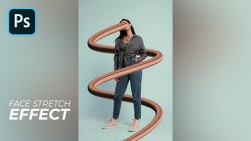Face Stretch Effect in Photoshop | Photoshop Tutorial (Easy)