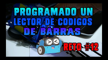 Reto 12 con mBot programando un lector de código de barras