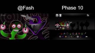 Incredibox Sprunki - Phase 10 Animation | Sprunki Phase 10 Comparison
