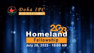 LIVE - DOHA IPC - Homeland Fellowship 2023