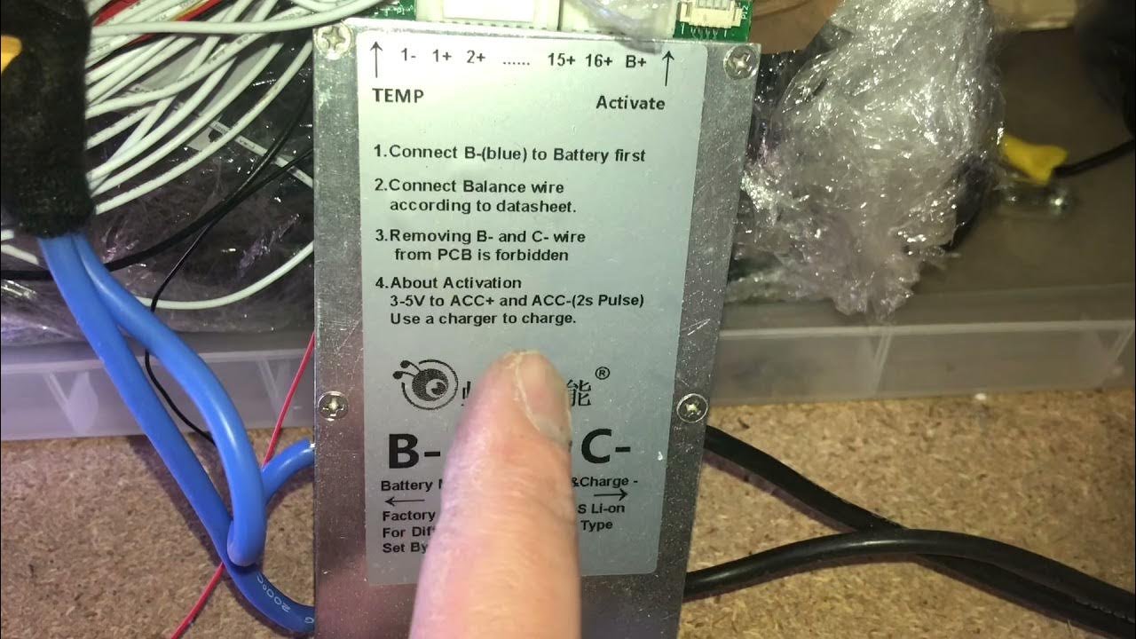 Ant bms factory settings Password removal New version with 35v