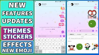 Facebook Messenger Latest Update | Themes | Text Effect | Stickers | Emoji and More screenshot 1