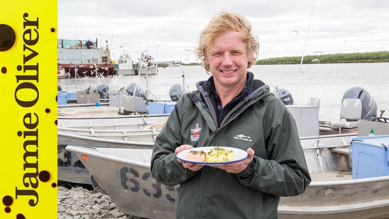 Roasted Whole Salmon & Potato Salad | Alaska | Bart
