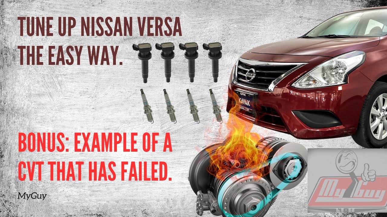 Nissan versa tune up without taking the intake completely out. CVT failure and what it sounds like