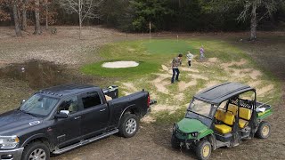 Home Stretch Preparations of our Fairway for MASTERS Week Start Now!