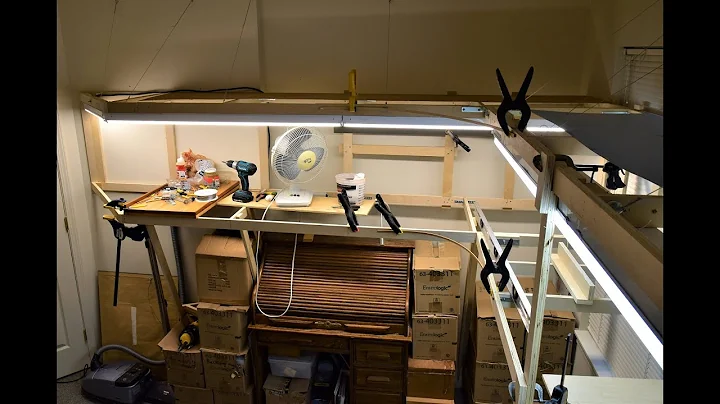 Framing The Shelf Layout Model Railroad Benchwork # 2 | Boomer Diorama