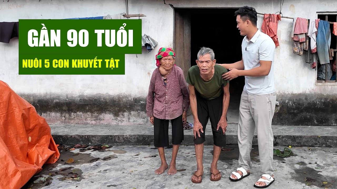 Cặp Vợ Chồng Gần 90 Tuổi Nuôi 5 Người Con Khuyết Tật | Người Đặc Biệt