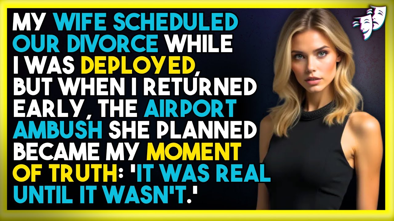 My Wife Scheduled Our Divorce While I Was Deployed—What Awaited Her at the Airport Wasn't the...
