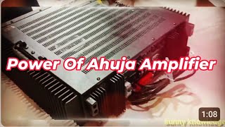 Power Of Ahuja Amplifier 10000 Watt Ahuja Amplifier