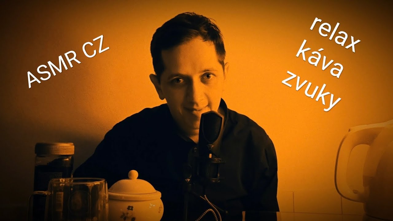 ASMR CZ 4K | Uvařím ti kávu bez kofeinu ☕ | zvuky vařící se vody, cukřenky, tapping na kávu 🎧🎙️