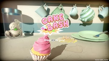 Cake Bash Title Screen (PC, PS4, Xbox One, Switch, Stadia)