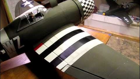 Top Flite p-47d Thunderbolt Razorback walkaround