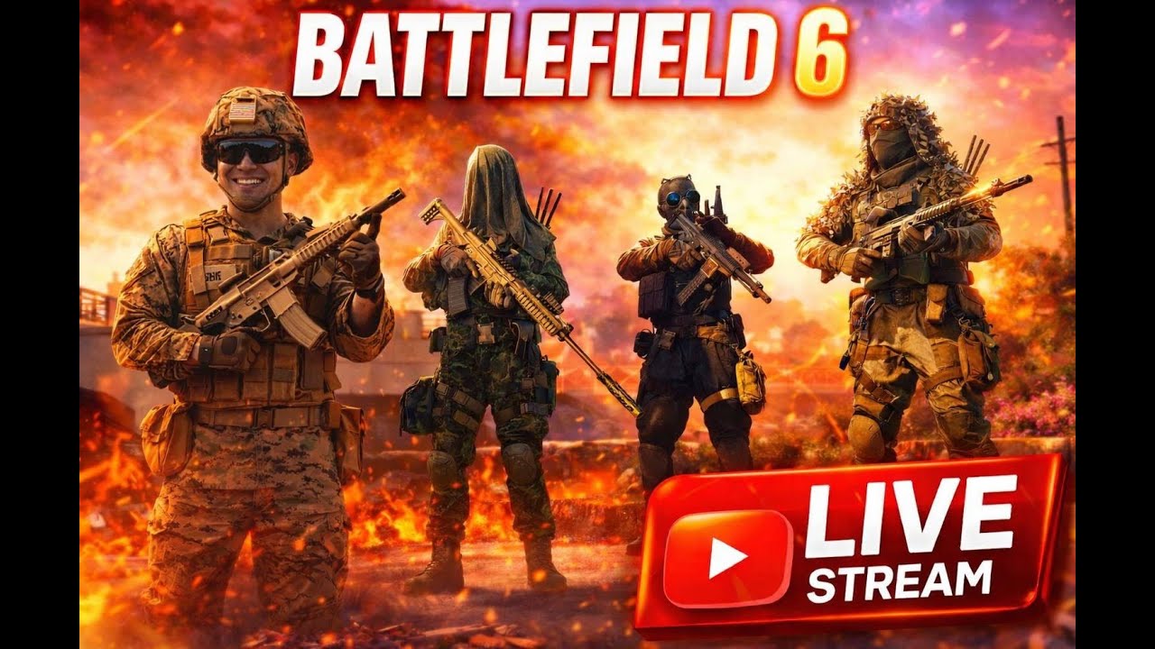 BATTLEFIELD 6 - BF IS NOT DEAD | SQUADS | MISSIONS | VIBES | LOADOUTS |