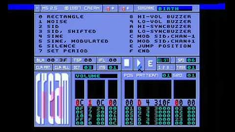 "Birth" by Tao [Atari ST] YM2149 music