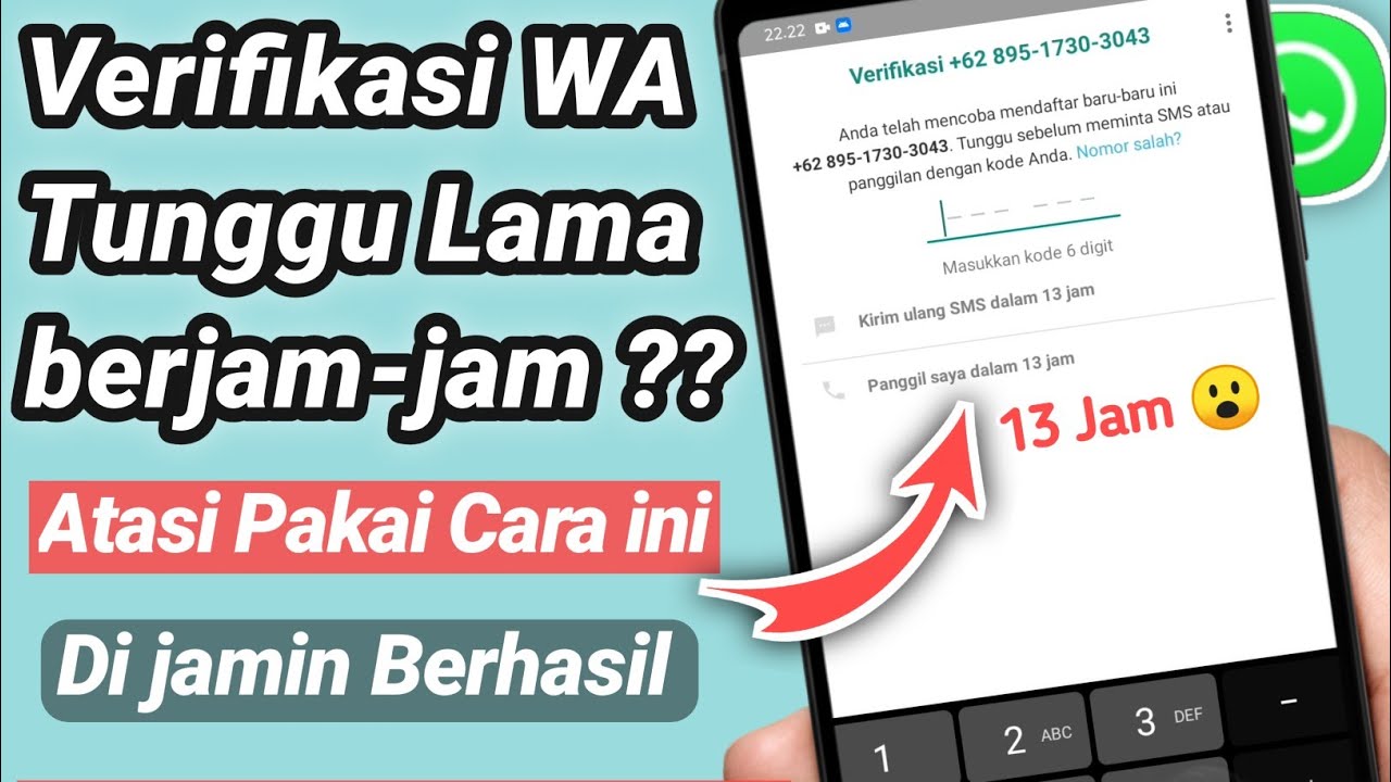 Cara mengatasi kode verifikasi wa tidak Masuk | Kode verifikasi Wa Lama
