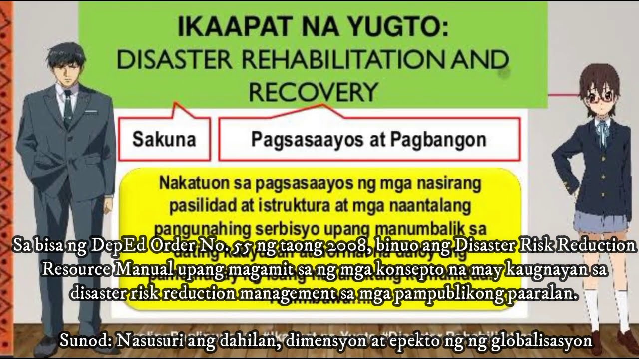 Mga Hakbang Sa Pagbuo Ng CBDRRM PLAN: Ikaapat Na Yugto (Disaster