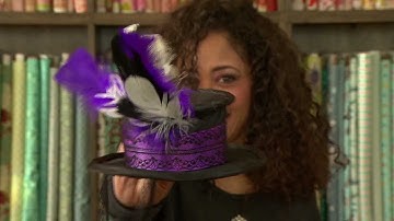 Cosmo DIY - Mini Top Hat Fascinator