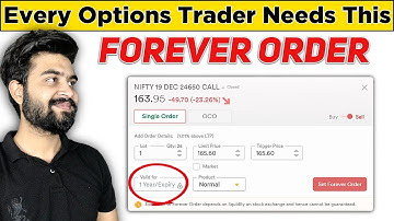 How to Place Forever Order on Dhan Explained in Hindi | Dhan