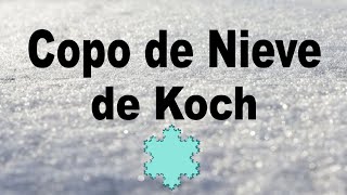 COPO DE NIEVE DE KOCH