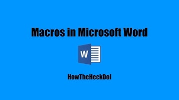 Creating Macros In Microsoft Word The Quick Easy Way