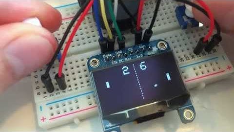 Arduino Pong