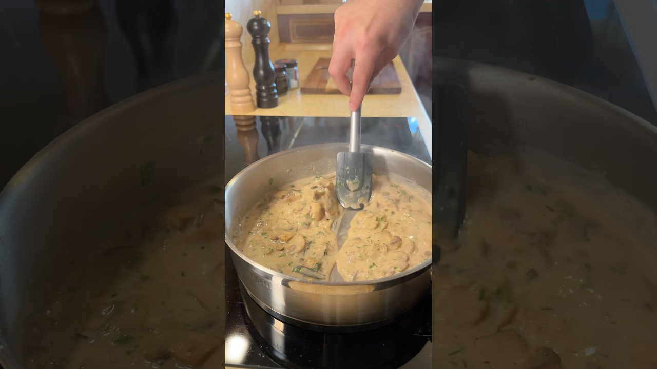 Сливочно-грибной соус