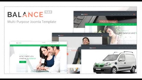 Balance - Multipurpose Joomla Template by marbol2 | ThemeForest Download