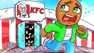 ESCAPA DEL KFC OBBY EN ROBLOX!