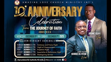 AMAZING LOVE 10 YEAR ANNIVERSARY DAY 3!