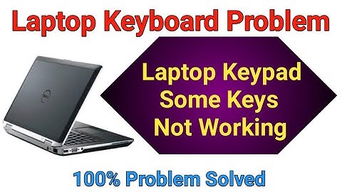 How To Fix Laptop Keyboard Not Working।   কিবোর্ড সমস্যার সমাধান।