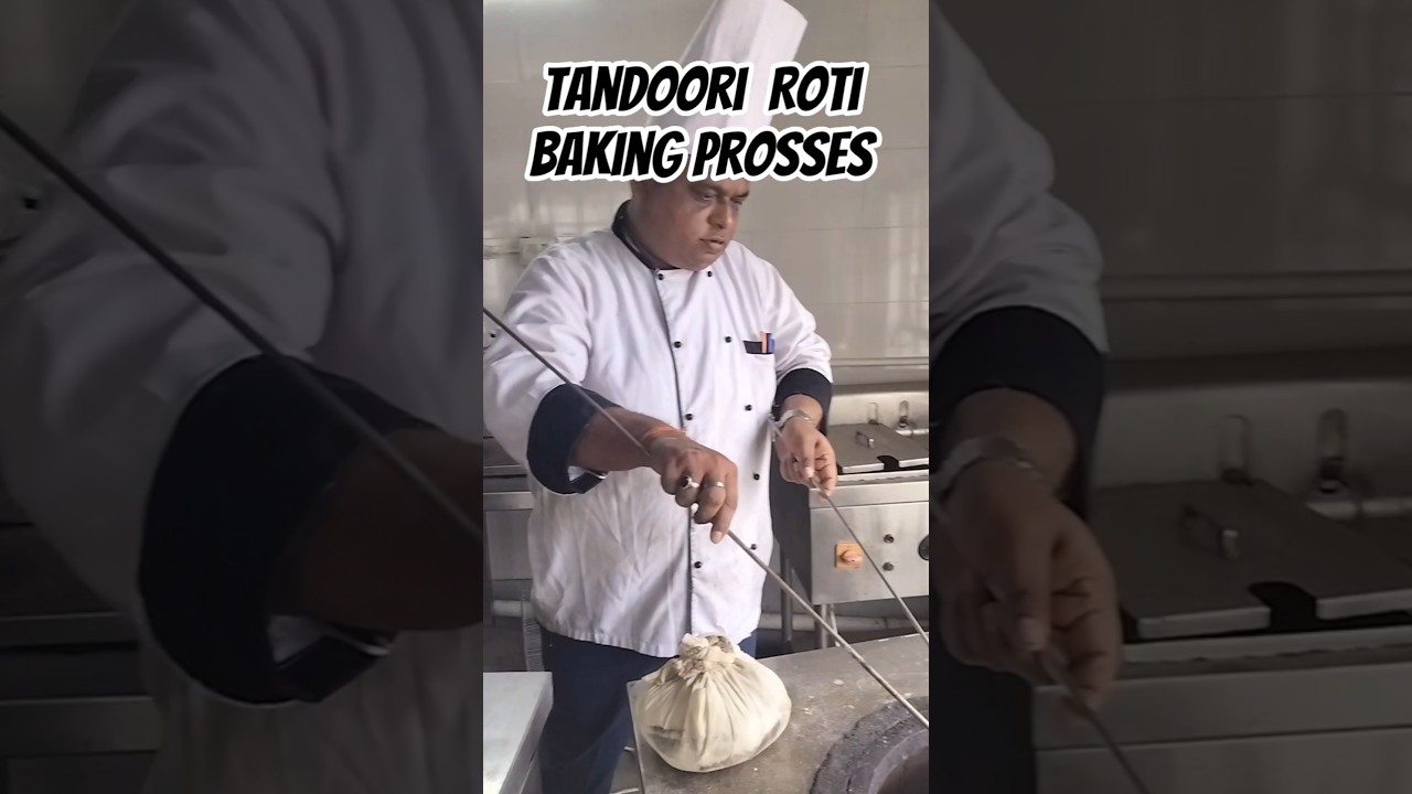 Tandoori Roti Baking Prosses in our college 