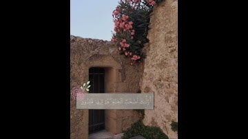 | حالات واتس اب قران | ايات قرانيه قصيره | للقارئ عبد الله الموسى.