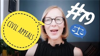 79: Civil  Appeals (Monologue)