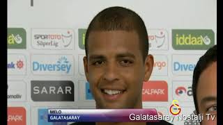 2011 2012 Galatasaray'lı Felipe Melo Pitpull Sevinci Yaptı Yer Yerinden Oynadı