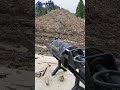 Rippa RS06-2 mini skid steer with the Log Splitter attachment.