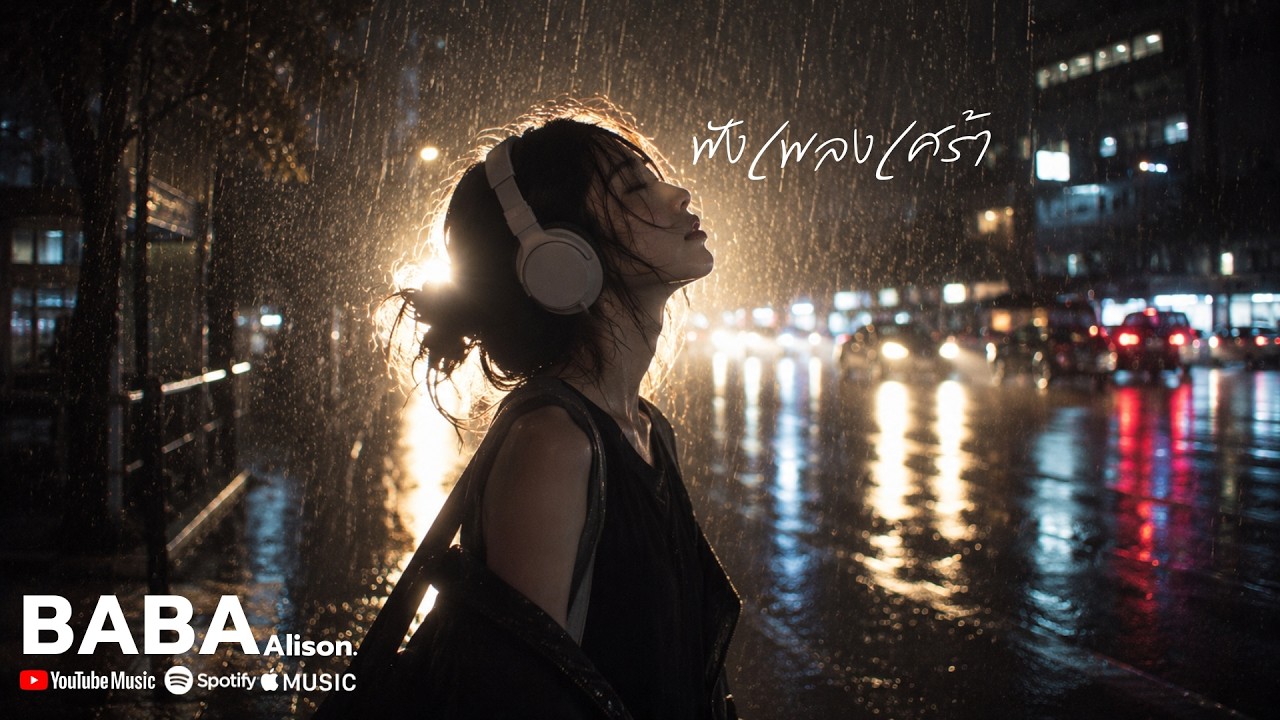 ฟังเพลงเศร้า - BaBa Alison [Official Lyrics Audio] พร้อมเนื้อเพลง เพลง ...