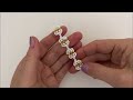 beaded bracelet tutorial. beaded bracelet pattern. DIY  jewelry